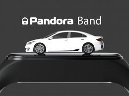 Pandora Band. Удобный фитнес-браслет с функциями Bluetooth-брелока для автосигнализаций Pandora