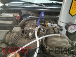 SUZUKI VITARA чистка впускного тракта